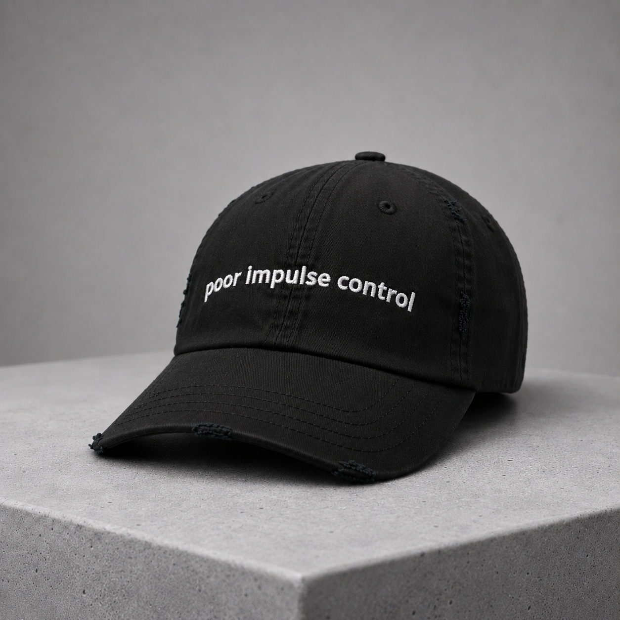 Poor Impulse Control Hat